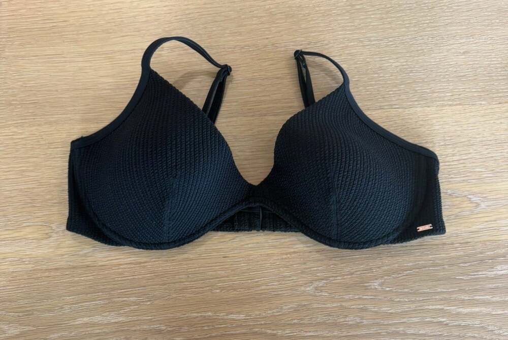Victoria's Secret PINK Women’s Bikini Swim Suit Top Only XL Extra Large Black
